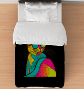 Abstract Cat Whiskers Duvet Cover - Beyond T-shirts